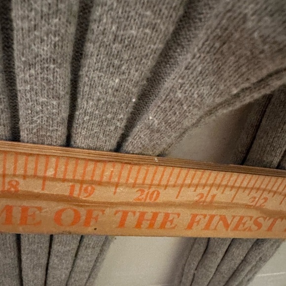 ATM ANTHONY THOMAS MELILLO L rib cashmere cotton midi minimalist luxury cardigan - Picture 11 of 13